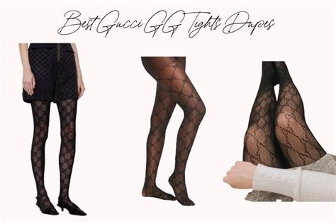 8 Gorgeous Gucci Tights Dupes & GG Stockings 